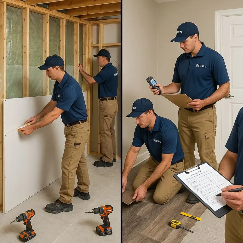 Repairs and Reconstruction process in Tuckerman, AR